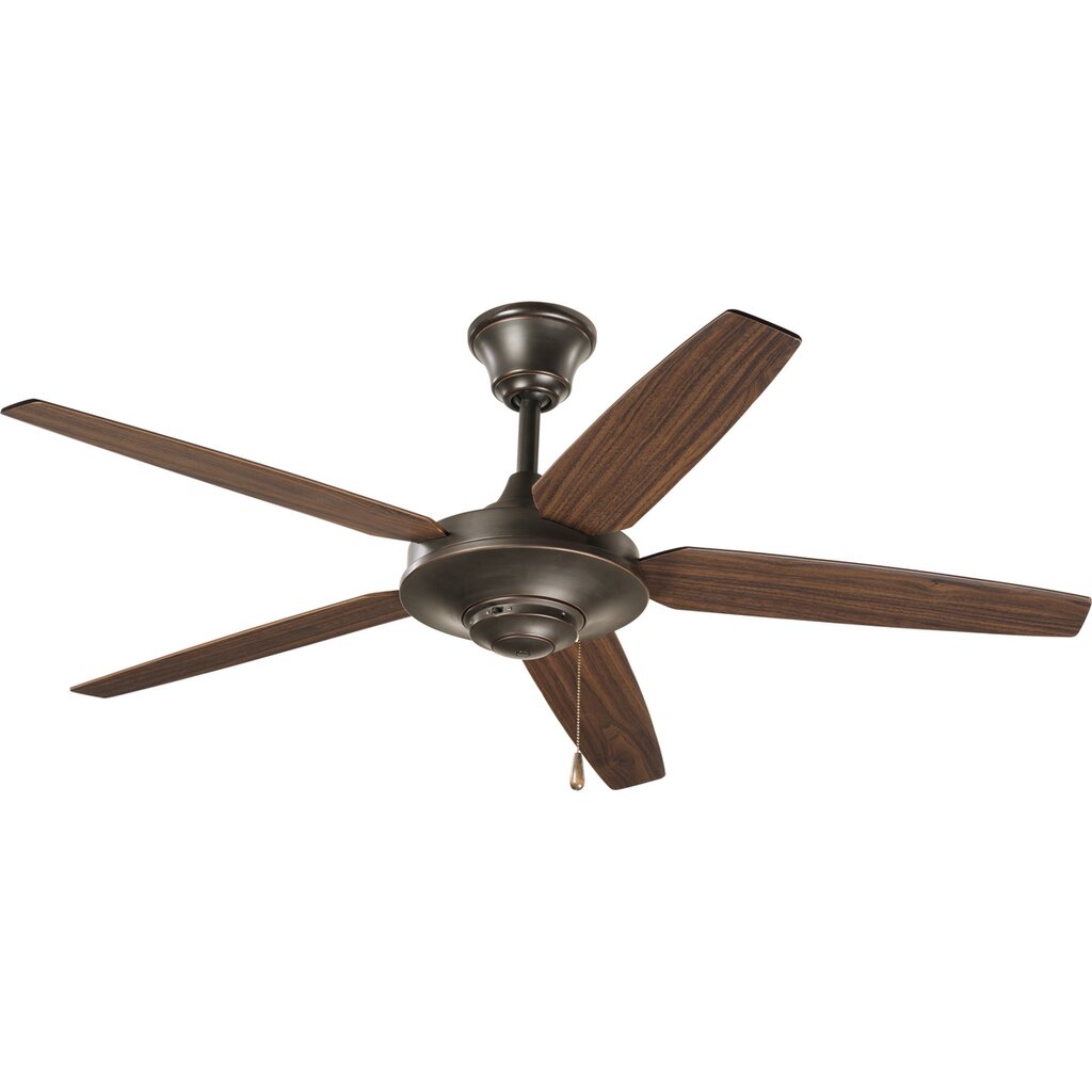 Progress Lighting P2530-20 54 in five-blade fan with reversible Medium
