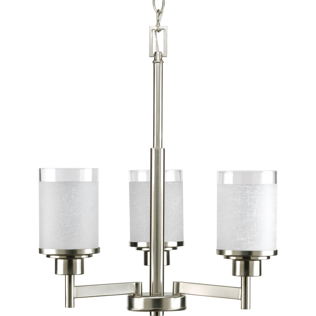 Progress Lighting P4458-09 Chandelier Fixture Three-light chandelier