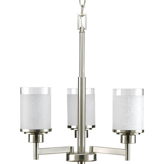 Progress Lighting P4458-09 Chandelier Fixture Three-light chandelier