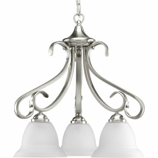 Progress Lighting P4405-09 Chandelier Fixture Three-light chandelier