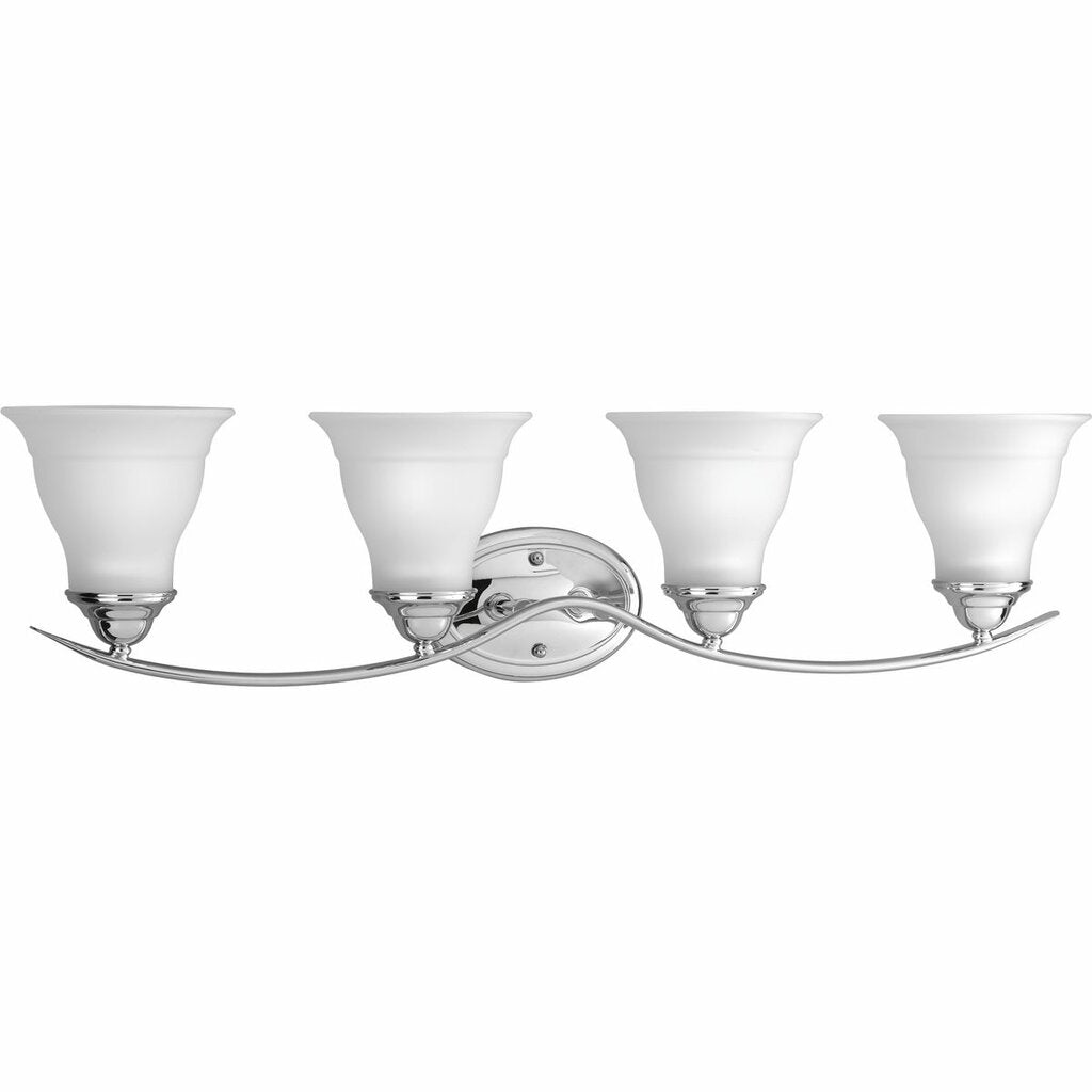 Progress Lighting P3193-15 Bath Fixture Four-light bath fixture