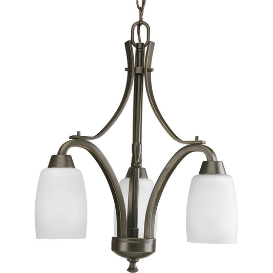 Progress Lighting P4434-20 Chandelier Fixture Three-light chandelier