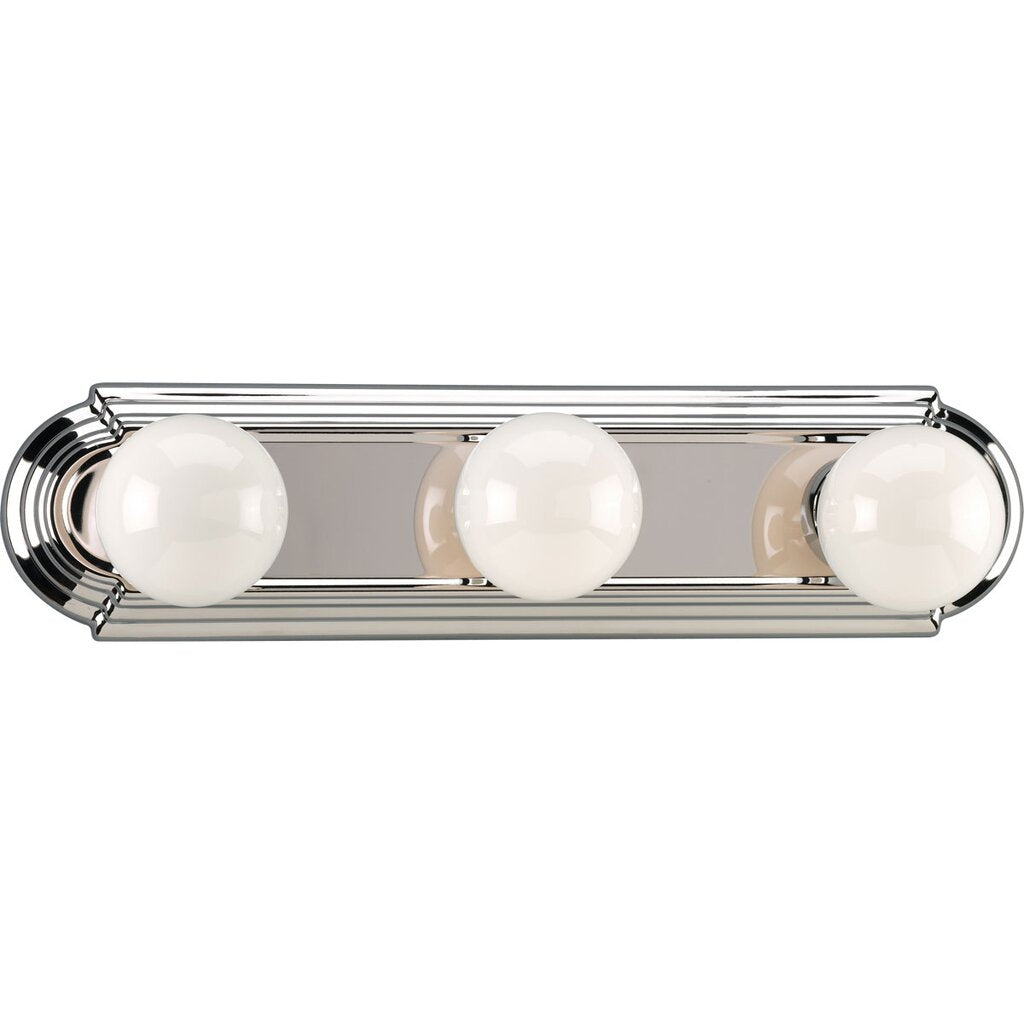 Progress Lighting P3038-15 Bath Fixture Three-light embossed wall