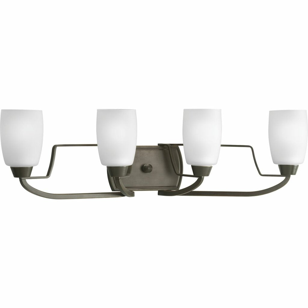 Progress Lighting P2797-20 Bath Fixture Sweeping arching elegant arms