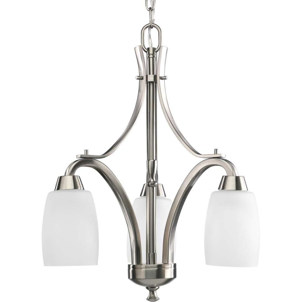 Progress Lighting P4434-09 Chandelier Fixture Three-light chandelier