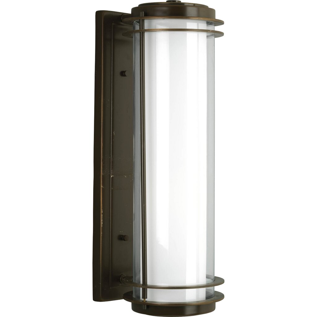 Progress Lighting P5899-108 Fixture Two-light wall lantern with smooth