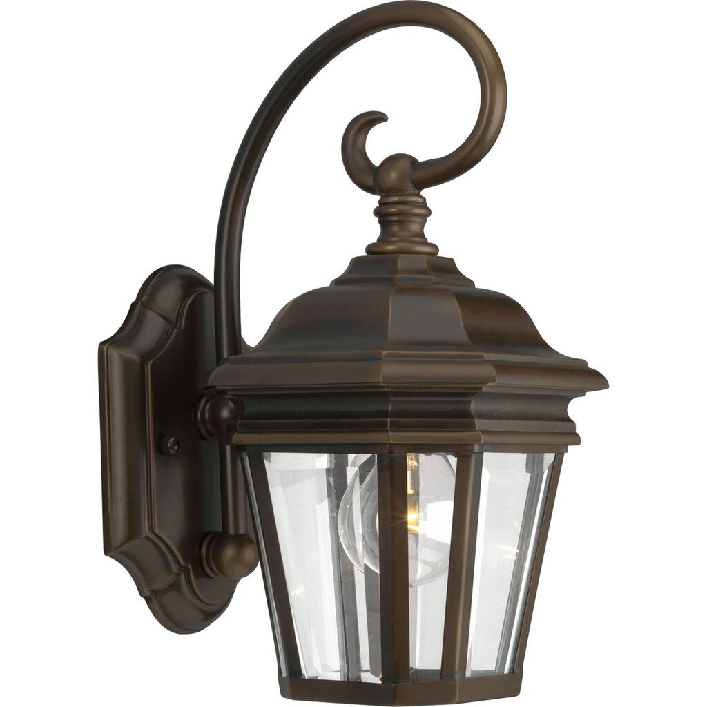 Progress Lighting P5670-108 Fixture One-light wall lantern with clear
