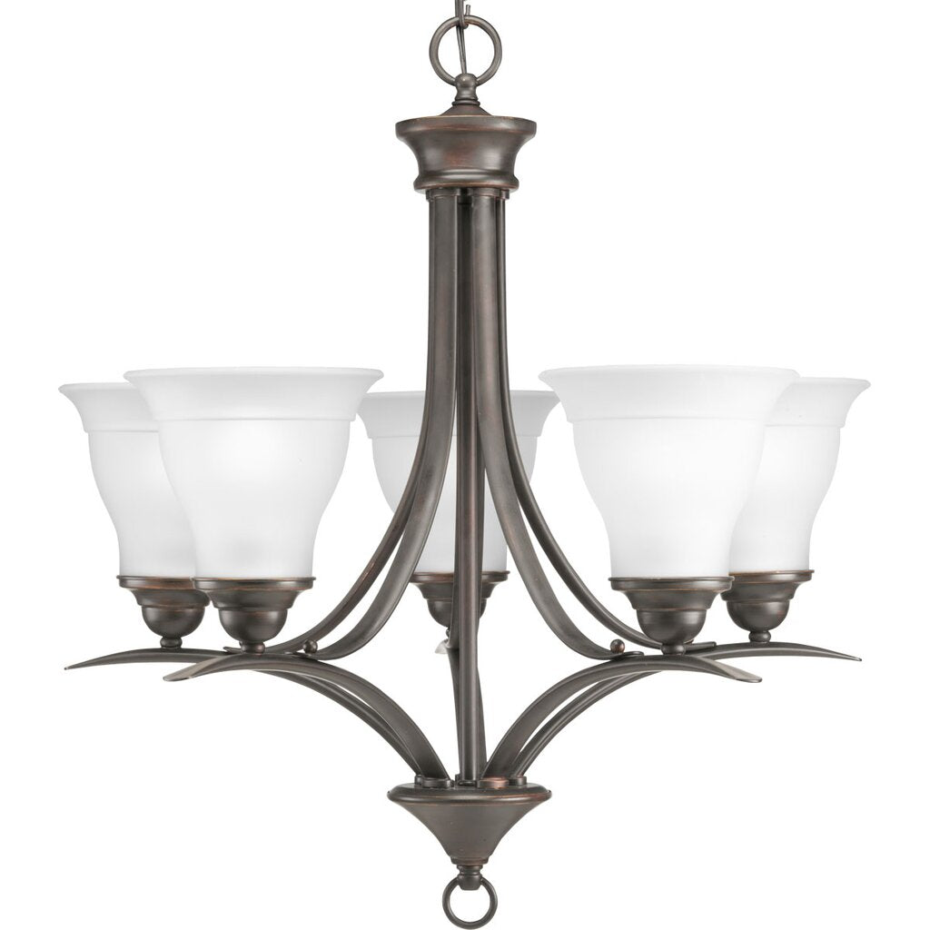 Progress Lighting P4328-20 Chandelier Fixture Five-light chandelier