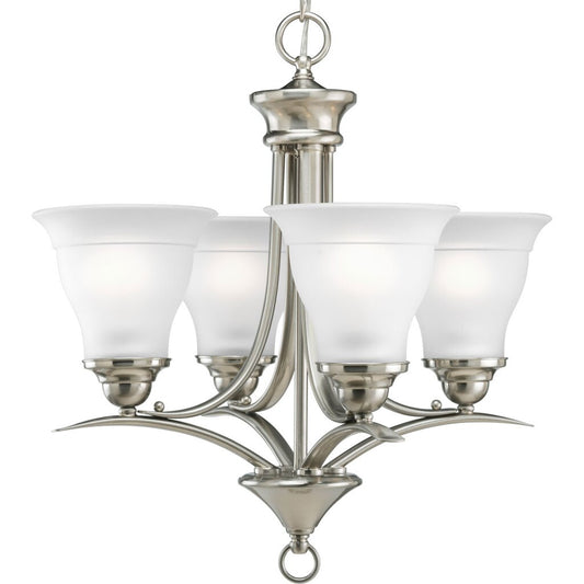 Progress Lighting P4326-09 Chandelier Fixture Four-light chandelier