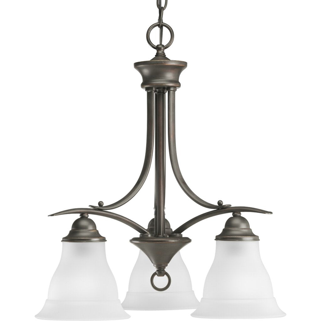 Progress Lighting P4324-20 Chandelier Fixture Three-light chandelier