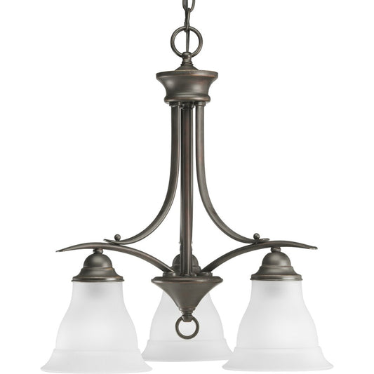 Progress Lighting P4324-20 Chandelier Fixture Three-light chandelier