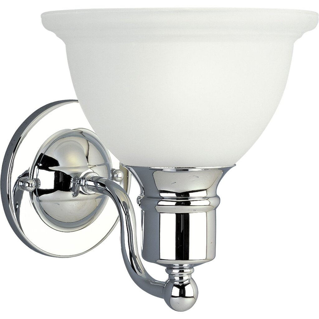 Progress Lighting P3161-15 Bath Fixture Polished Chrome One-light wall