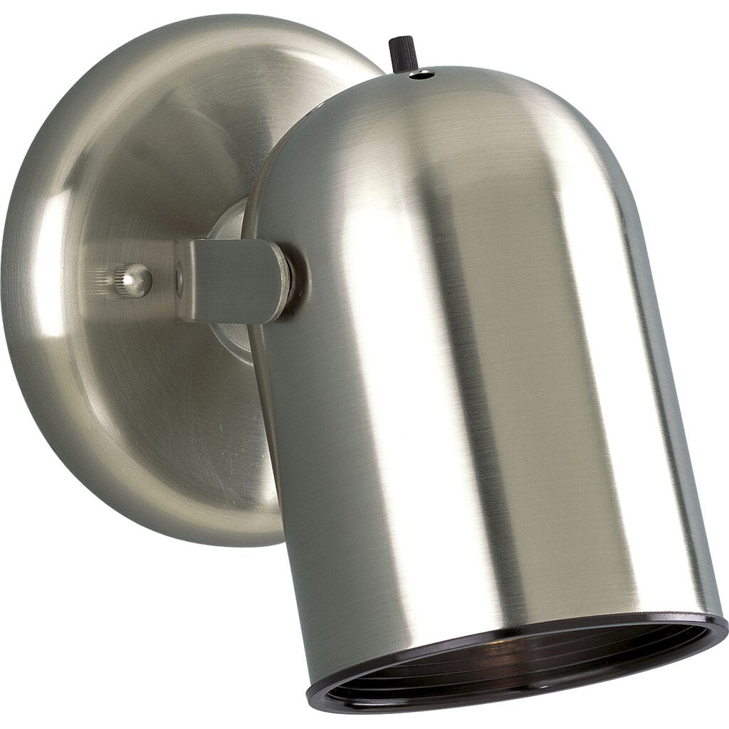 Progress Lighting P6155-09 Fixture One-light round back wall or