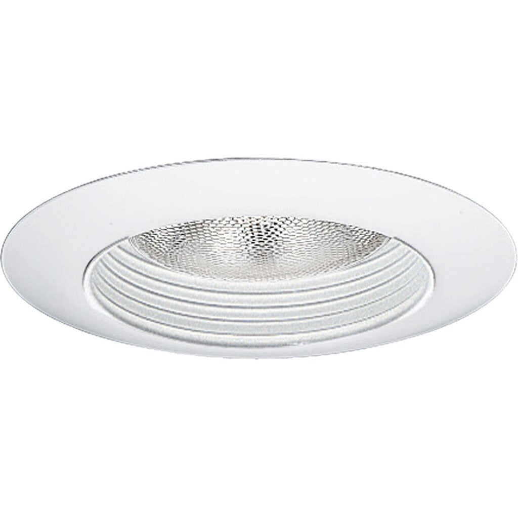 Progress Lighting P8082-28 Fixture 6 in Step Baffle Splay White finish