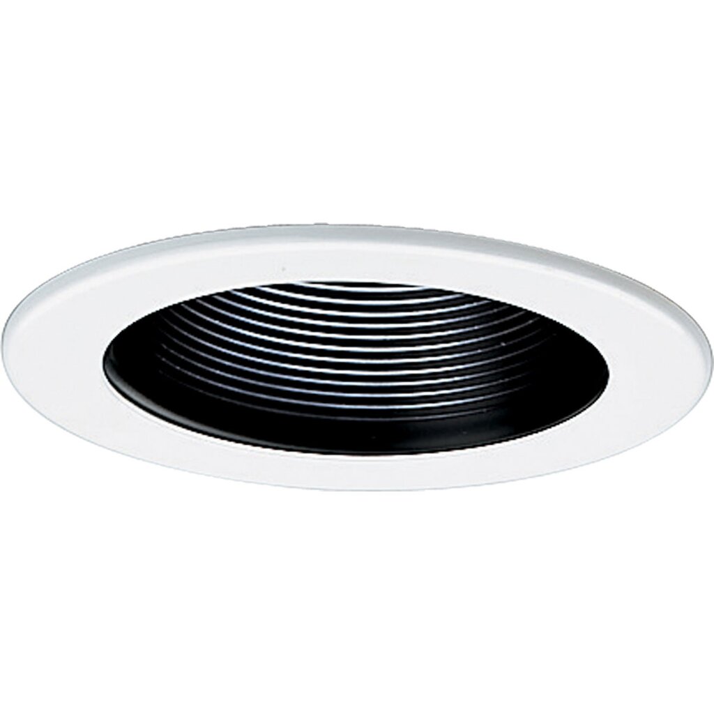 Progress Lighting P8044-31 Fixture 4 in Step Baffle trim a Black