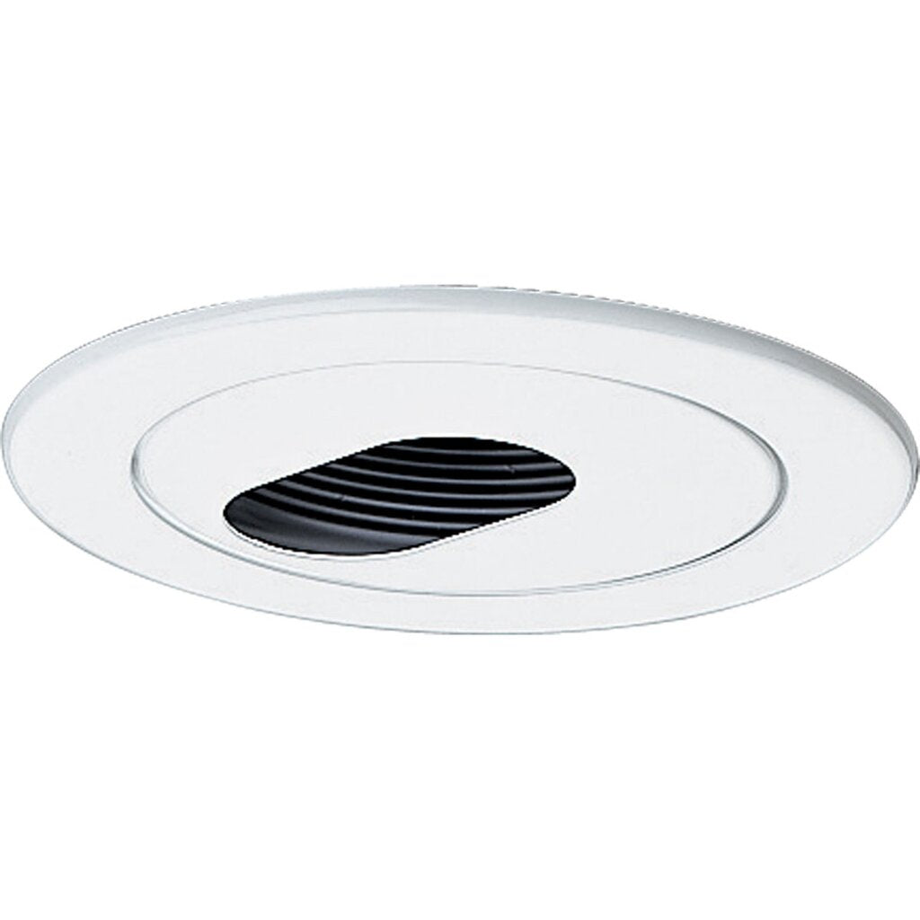 Progress Lighting P8039-28 Fixture 4 in Slotted trim with a White