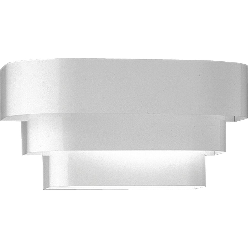Progress Lighting P7103-30 Sconce Fixture One-light tri-band louver