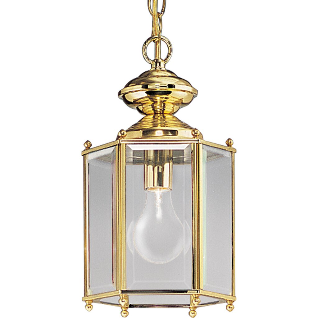 Progress Lighting P5834-10 Fixture One light hexagonal fixture with