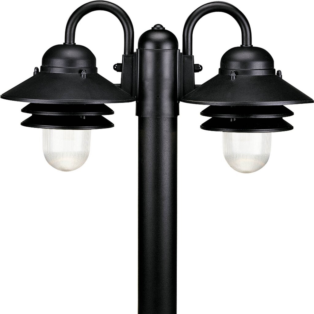 Progress Lighting P5493-31 Fixture Two-light post mount plastic