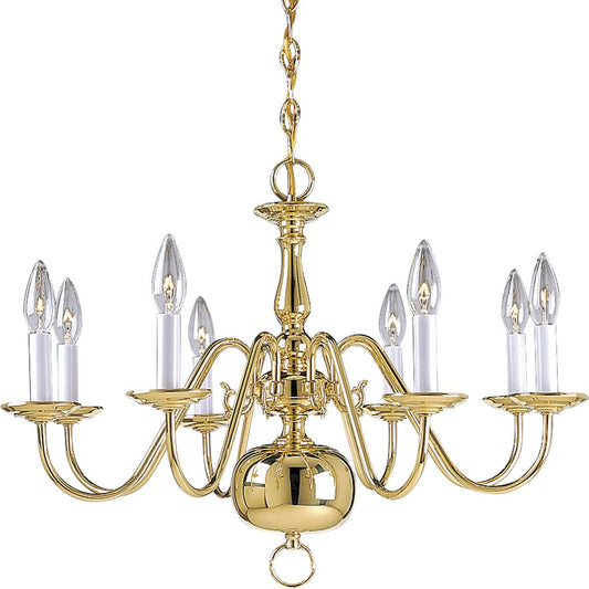 Progress Lighting P4357-10 Chandelier Fixture Eight-light chandelier