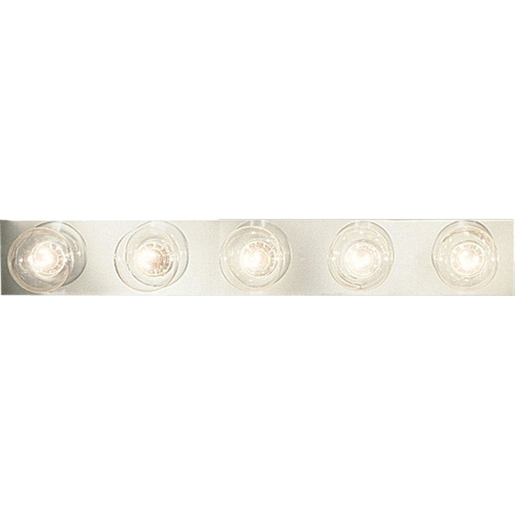 Progress Lighting P3335-15 Bath Fixture Five-light broadway lighting