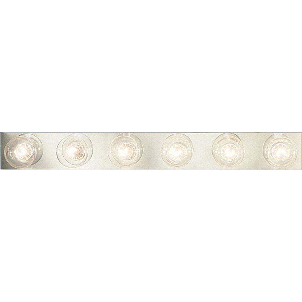 Progress Lighting P3299-15 Bath Fixture Six-light broadway lighting