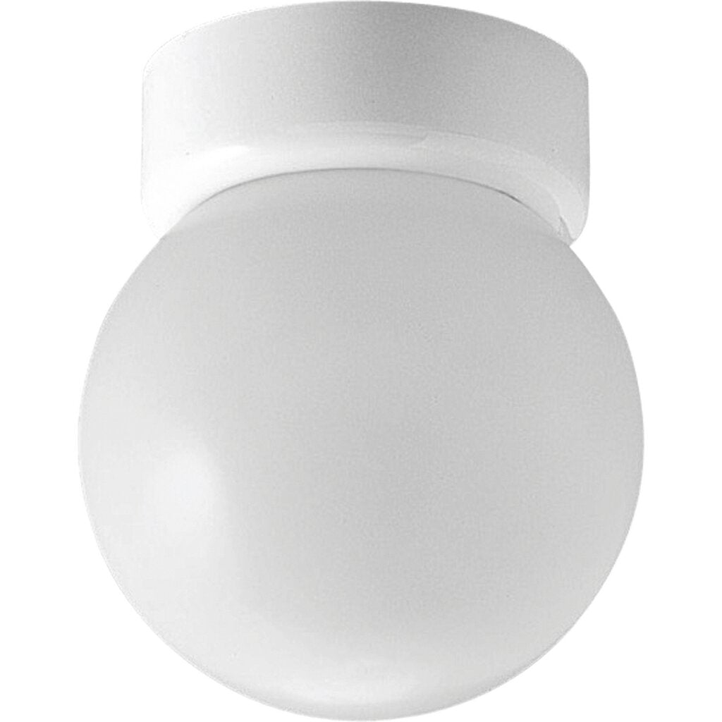 Progress Lighting P3203-30 Close-To-Ceiling Fixture White glass globe