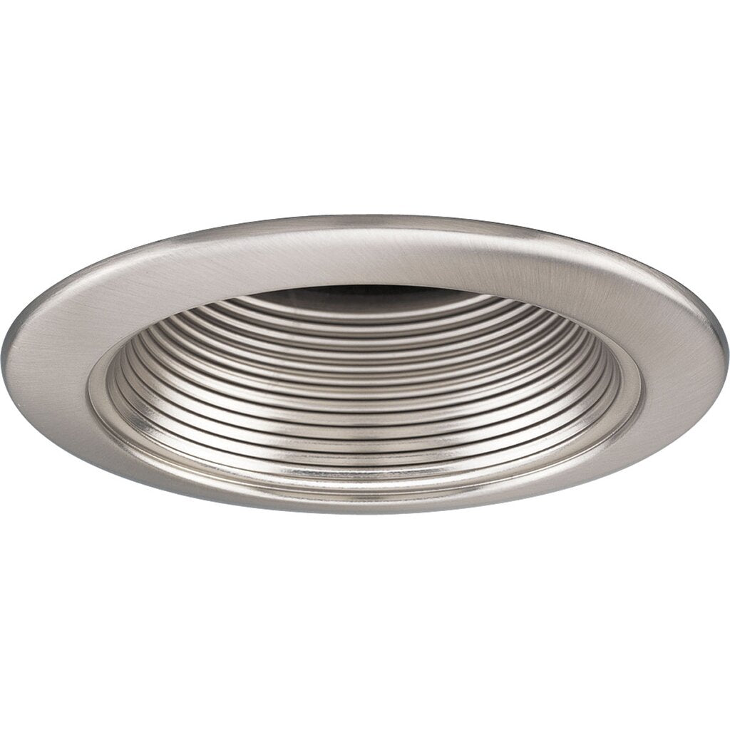 Progress Lighting P8037-09 Fixture 4 in step baffle trim Brushed