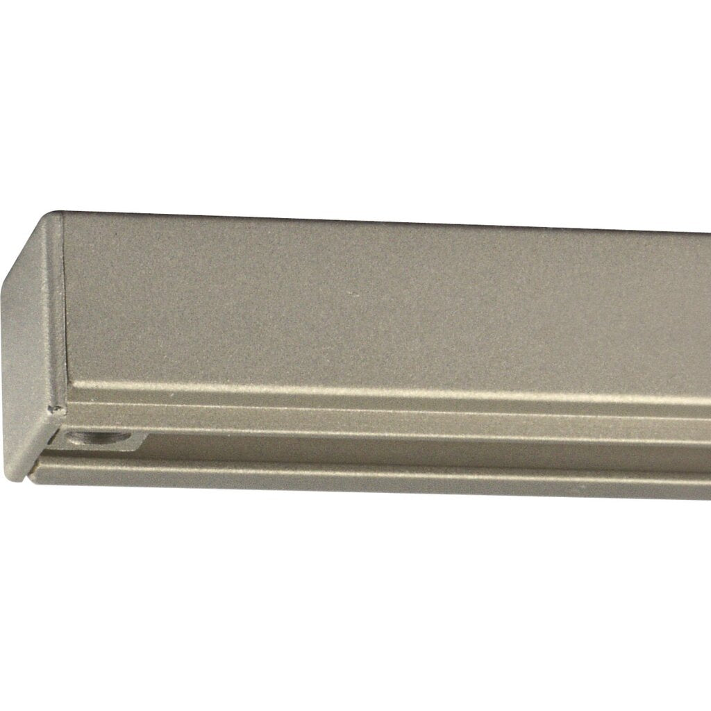Progress Lighting P9105-09 Fixture Alpha Trak sections are extruded
