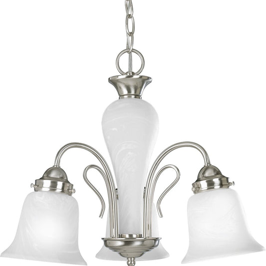 Progress Lighting P4390-09 Chandelier Fixture Three-light chandelier