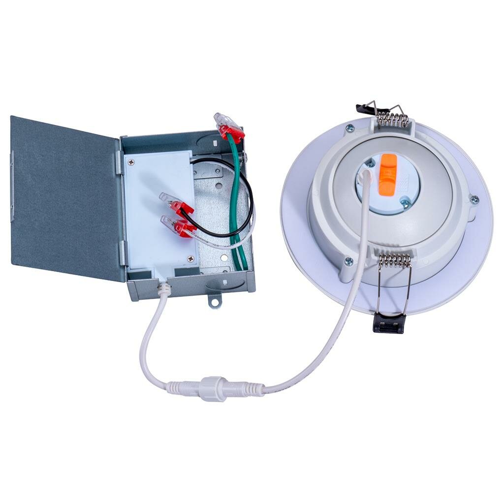 Topaz RDL/4GIM/9/5CTS-46 9W LED Gimbal Dimmable Fixture 4" CCT