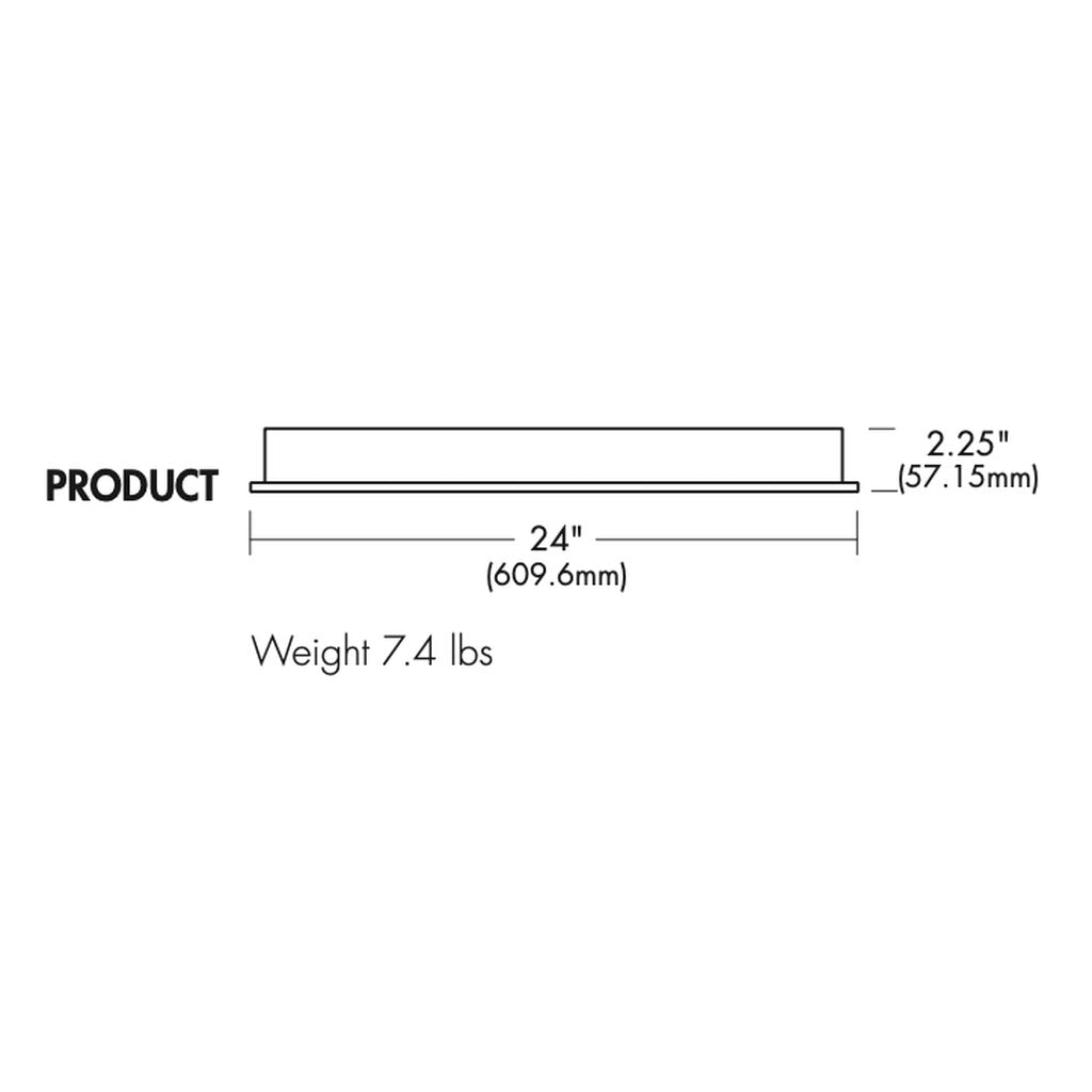 TCP DFF2UZD3635K 36W LED Flat Panel Back Lit Dimmable Fixture Indoor