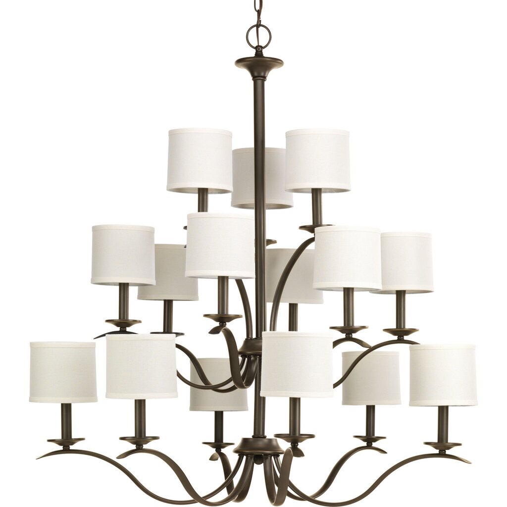 Progress Lighting P4650-20 Chandelier Fixture Harkening back to a
