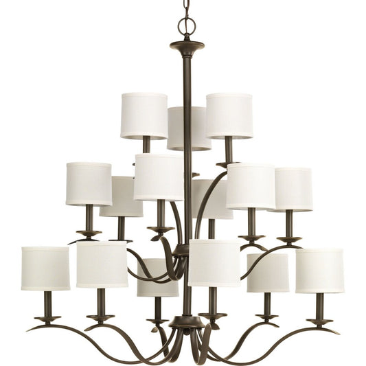 Progress Lighting P4650-20 Chandelier Fixture Harkening back to a