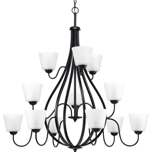 Progress Lighting P4748-20 Chandelier Fixture The twelve-light