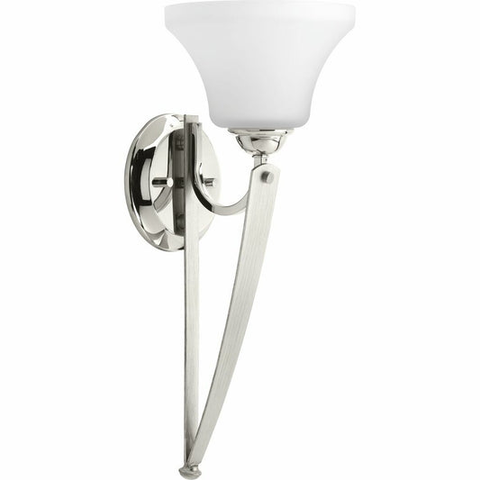 Progress Lighting P710005-104 Sconce Fixture Mixed finishes of