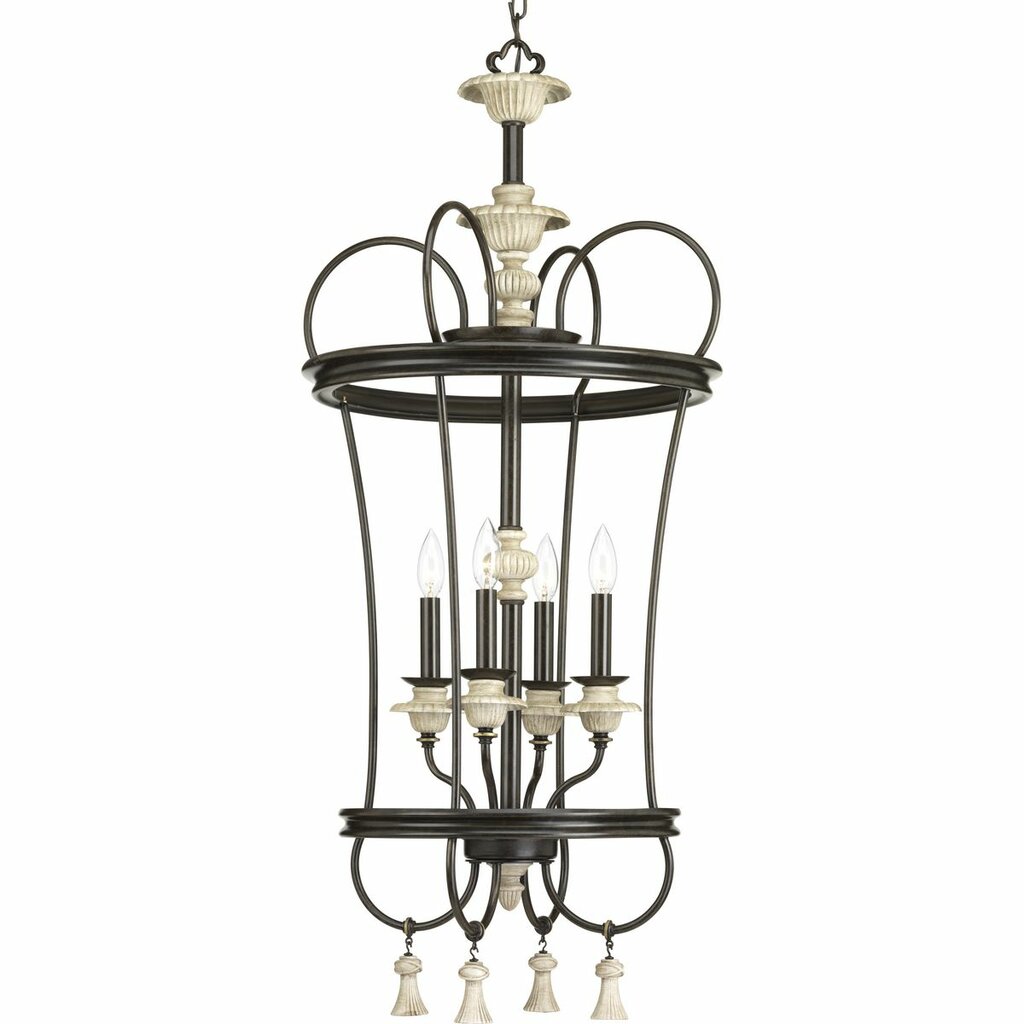 Progress Lighting P500091-077 Fixture Bergamo features an elegant