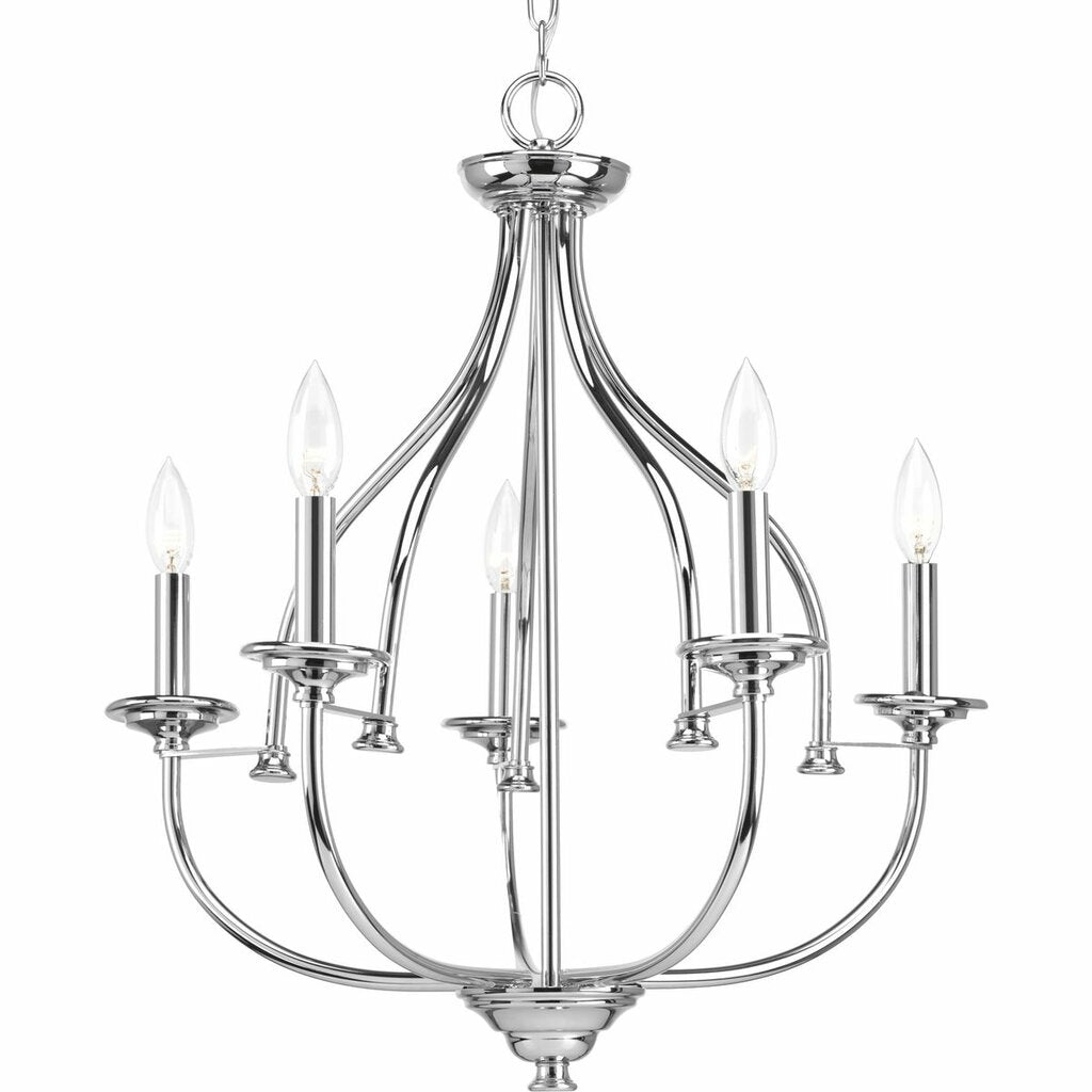 Progress Lighting P400066-015 Fixture Featuring soft angles and