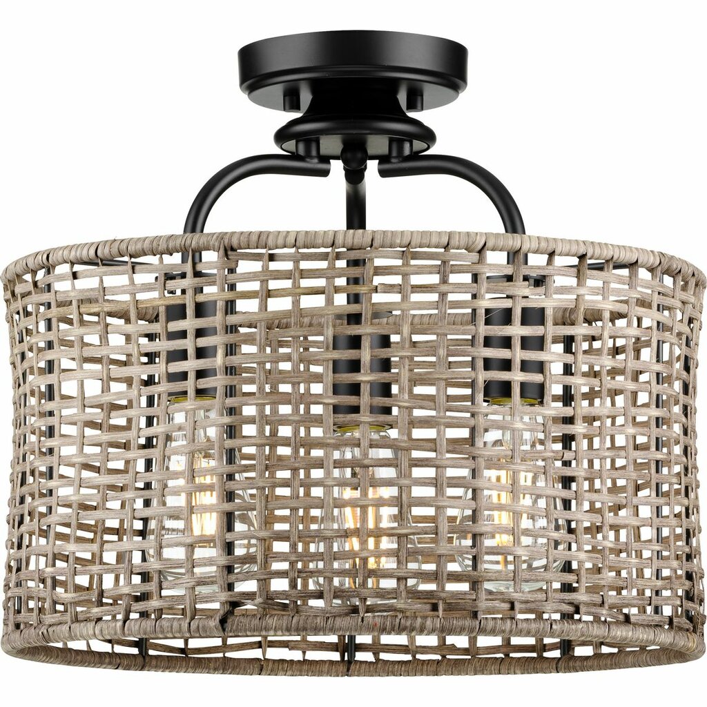 Progress Lighting P350183-031 Fixture Gather under the organic glow of