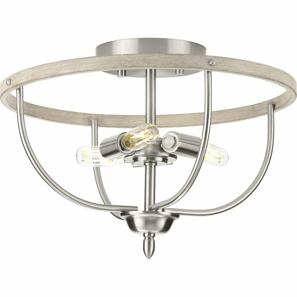 Progress Lighting P350211-009 Fixture Add a touch of casual charm with