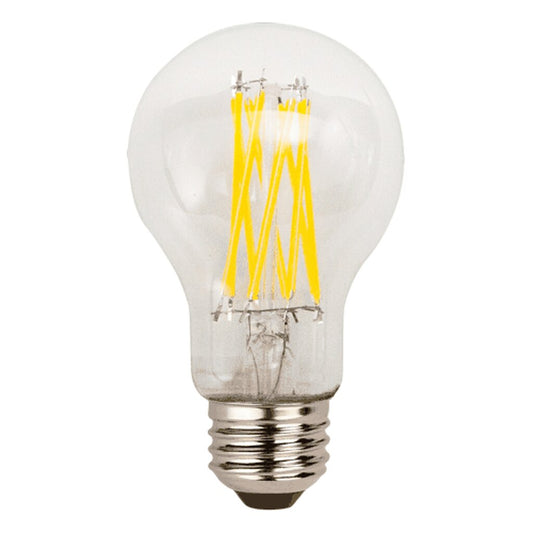 12 pack - TCP FA19D6030E26SCL95 8W A19 Warm White LED Light Bulb