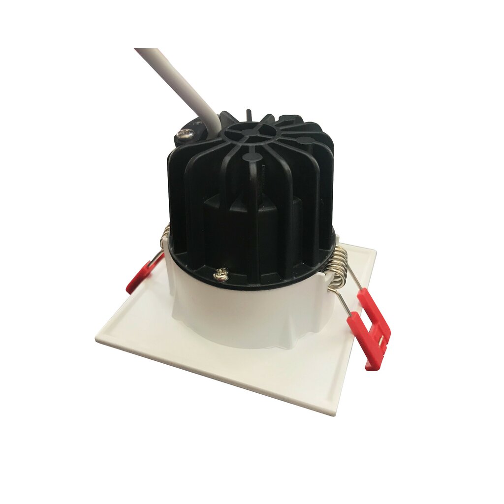 Luxrite LR23278 8W 2" Square LED Downlight Dimmable Fixture 4000K Can