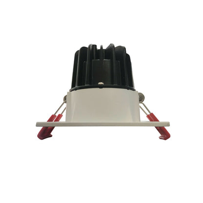 Luxrite LR23278 8W 2" Square LED Downlight Dimmable Fixture 4000K Can