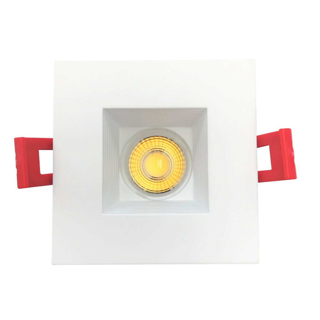 Luxrite LR23278 8W 2" Square LED Downlight Dimmable Fixture 4000K Can