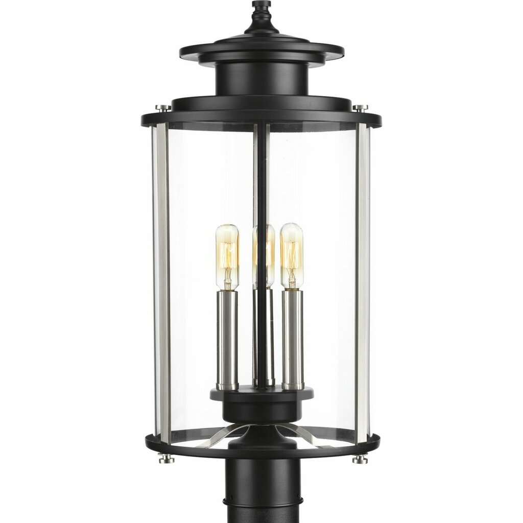 Progress Lighting P540012-031 Fixture Squire three light post lantern
