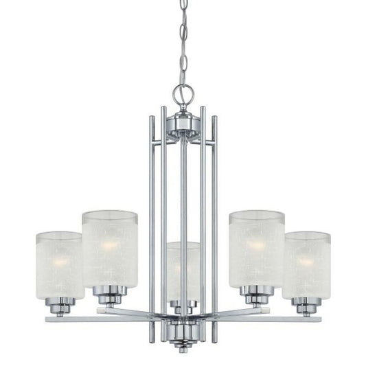 Westinghouse 63441A Chandelier Fixture 5 Light Chrome Finish with