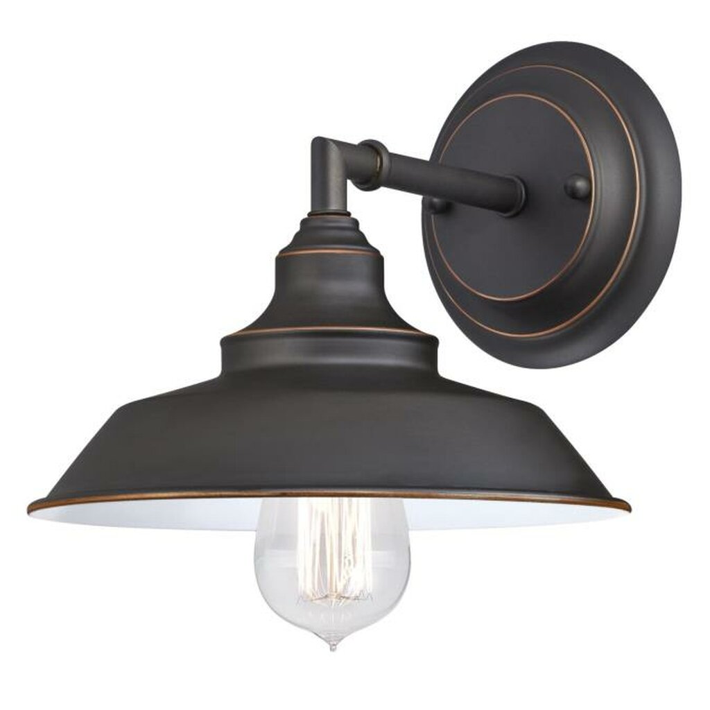 Westinghouse 6343500 Fixture 1 Light Wall Oil Rubbed Bronze Finish