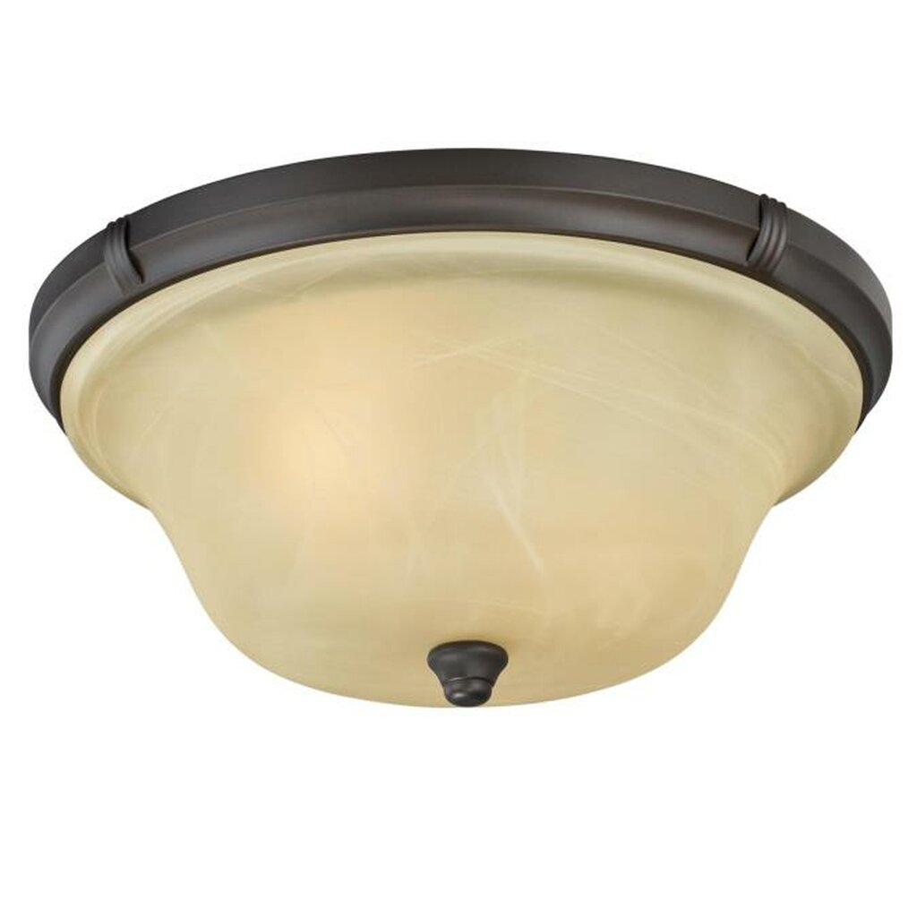 Westinghouse 6342400 Close-to-ceiling Fixture 2 Light Flush Oil Rubbed