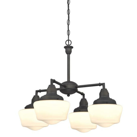 Westinghouse 6342000 Chandelier Fixture 4 Light /Semi-Flush Oil Rubbed