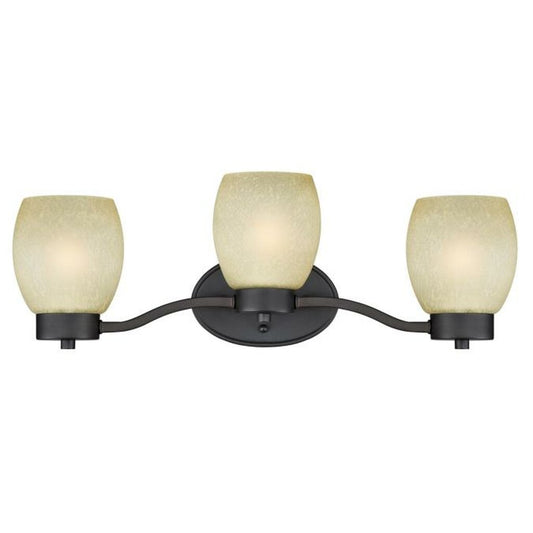 Westinghouse 6341500 Sconce Fixture 3 Light Wall Oil Rubbed Bronze
